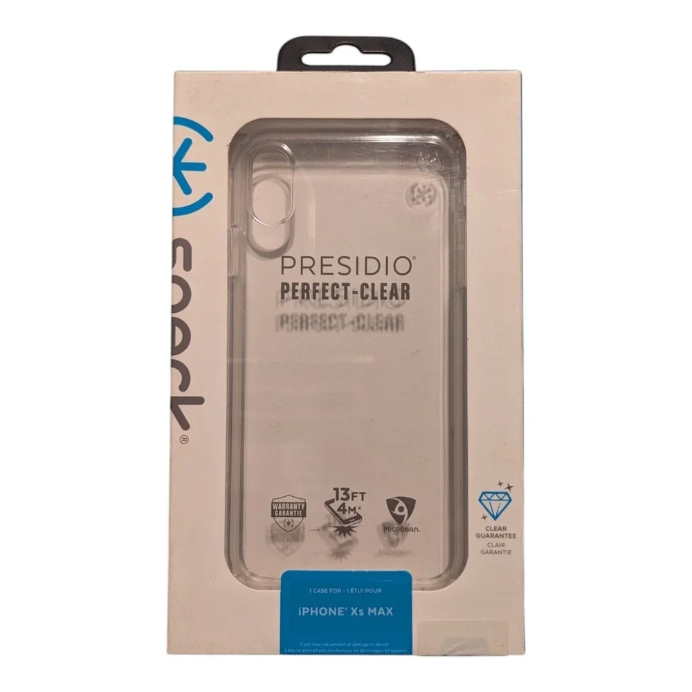 F5. Speck Presidio Perfect Clear Case for Apple iPhone Xs Max - Clear